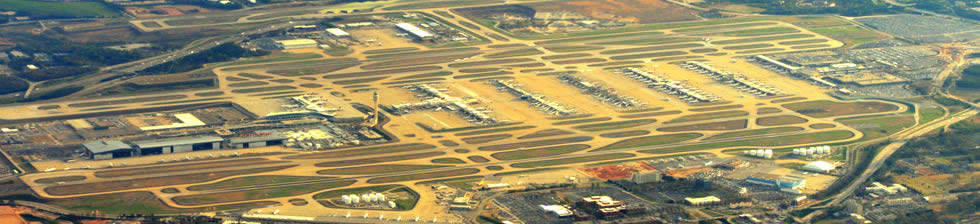 ATL airport shuttles in terminals