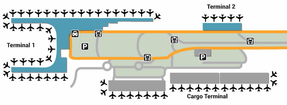 El Dorado International airport terminals