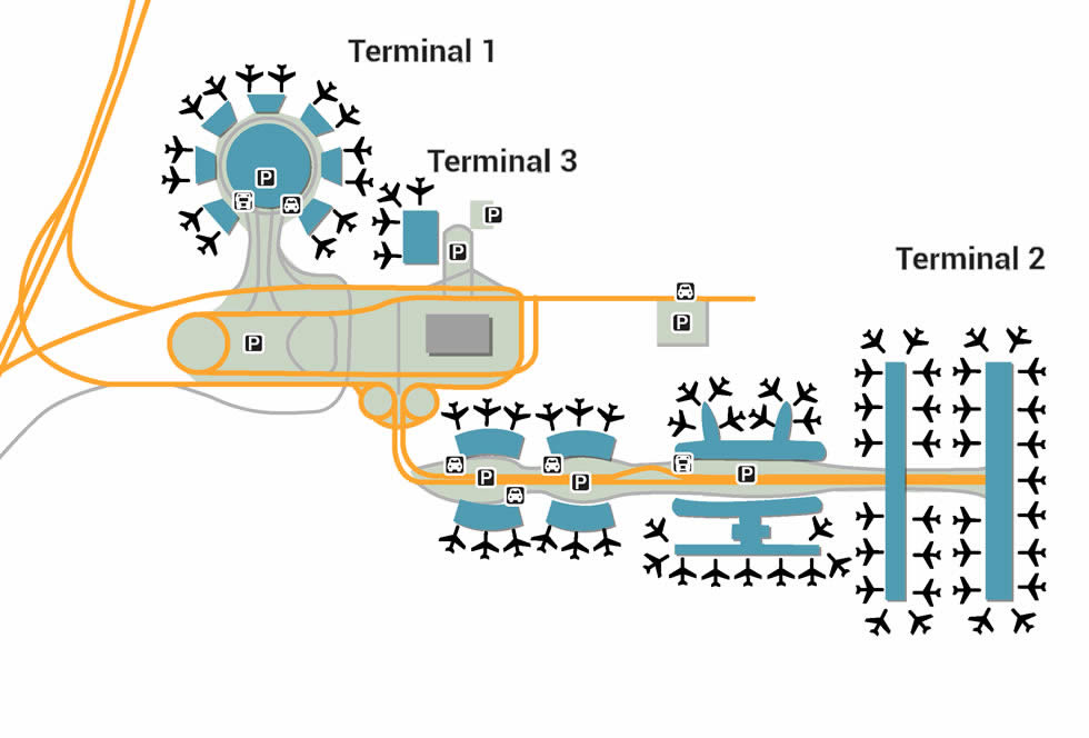 CDG airport terminals