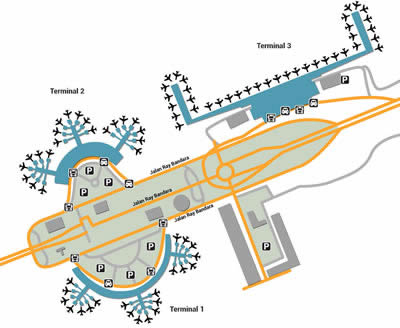 CGK airport terminals