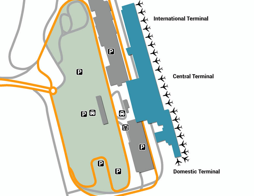 CPT airport terminals