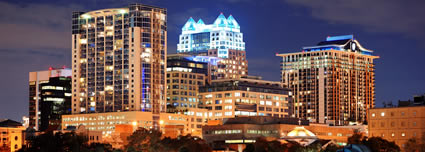 Crowne Plaza Orlando Downtown airport shuttle service