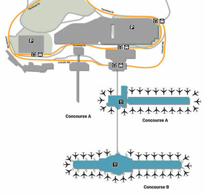 CVG airport terminals