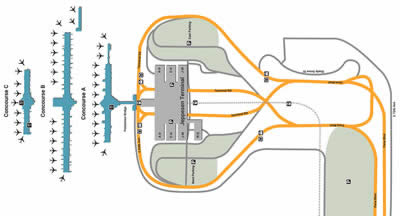 DEN airport terminals