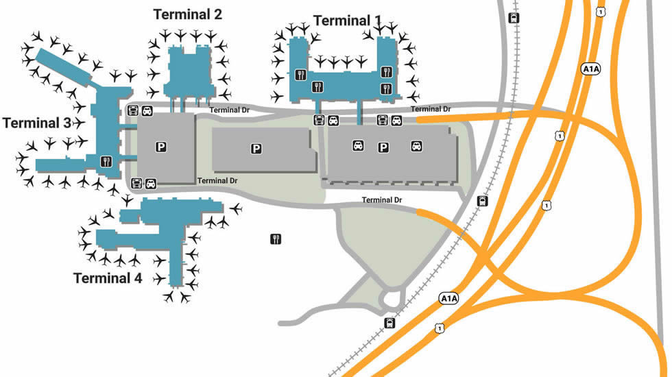 FLL airport terminals