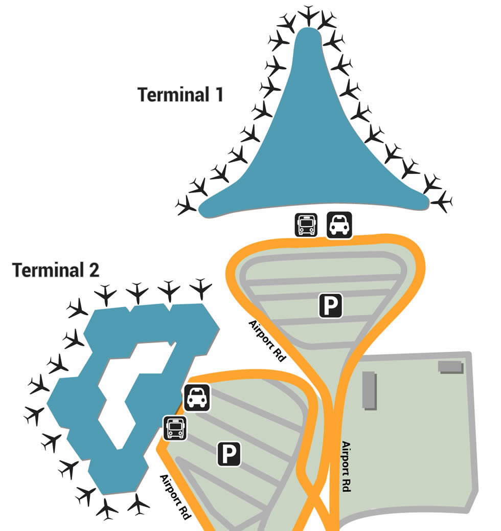 GYD airport terminals