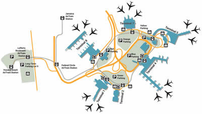 airport jfk shuttle terminals york drivers confirmation sent directions locations along quick general email find service