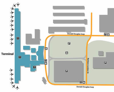 LGB airport terminals