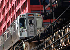 Rail terminal at Millennium Station