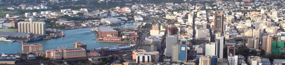 Port Louis airport shuttles in terminals