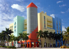 Art Deco Buildings in Miami Beach