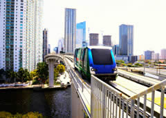 Metromover in Miami