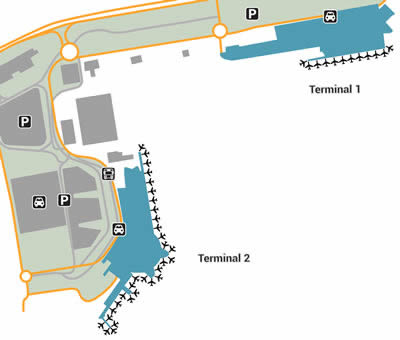 NCE airport terminals