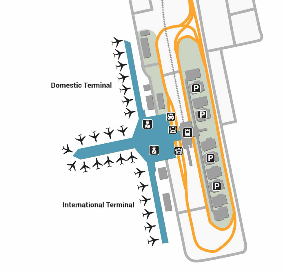 Centrair Nagoya airport terminals