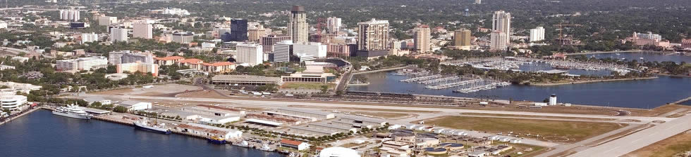 St. Petersburg PIE shuttles in terminals