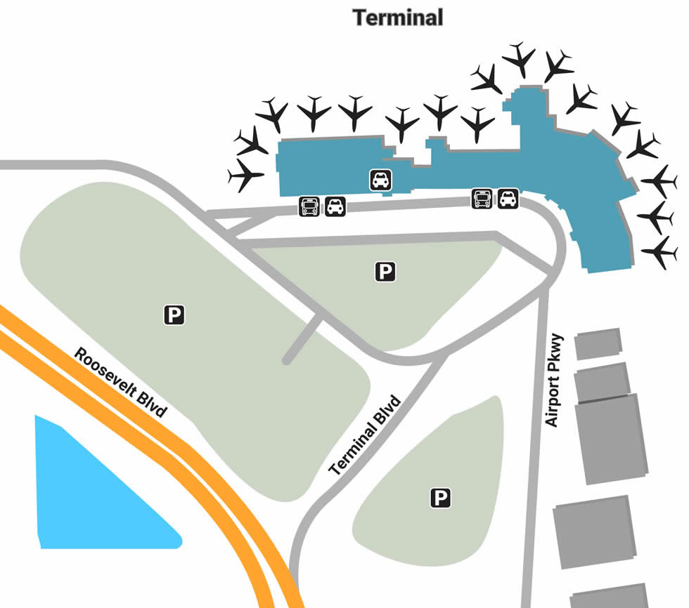 PIE airport terminals