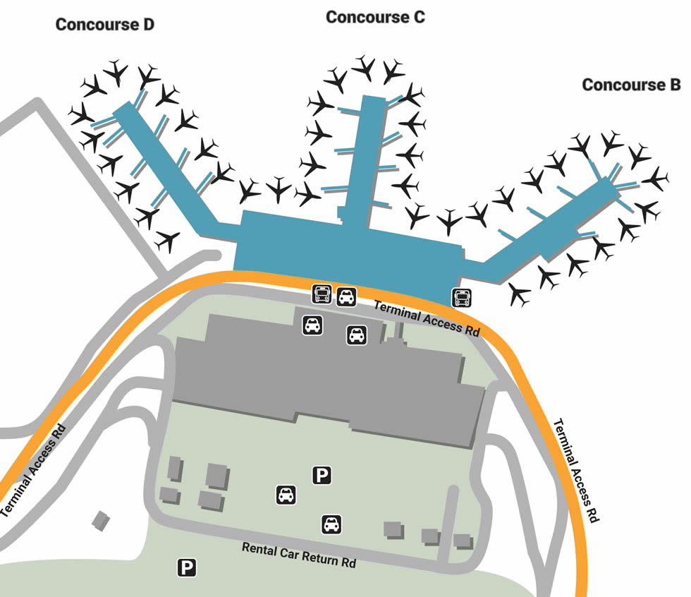 RSW airport terminals