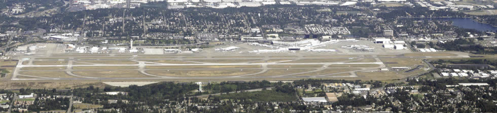 Seattle SEA shuttles in terminals