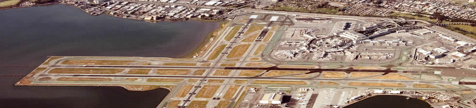 San Francisco SFO shuttles in terminals