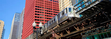 Downtown Chicago airport shuttle service