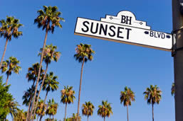 Sunset Boulevard in Los Angeles