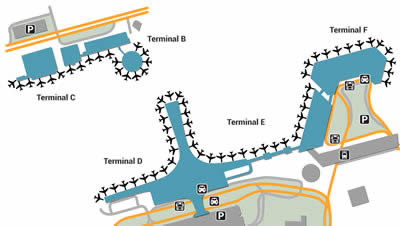 SVO airport terminals