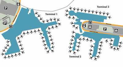 SYD airport terminals