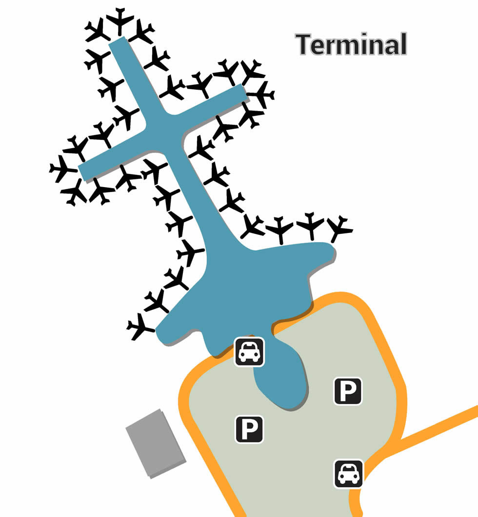 SZX airport terminals