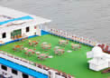Cruise Ship's top deck