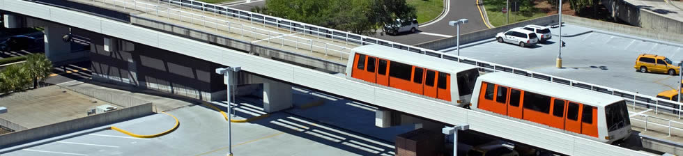 Tampa TPA shuttles in terminals