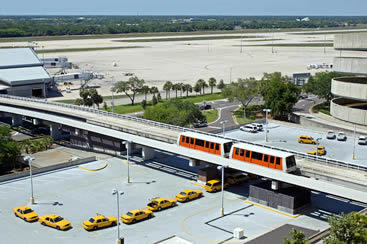 Rides over I-10 Twin Span Bridge