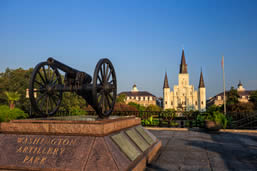 Tours at Washington Artillery Park