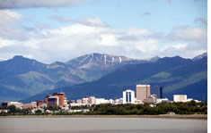 Port Of Anchorage shuttle to the airport