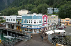 Port of Juneau shuttle to the airport