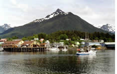 Port of Sitka shuttle to the airport