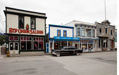 Port of Skagway shuttle to the airport