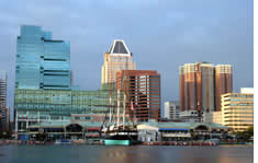 Downtown Baltimore shuttle to the airport