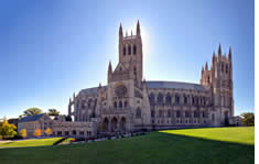 National Cathedral shuttle to the airport